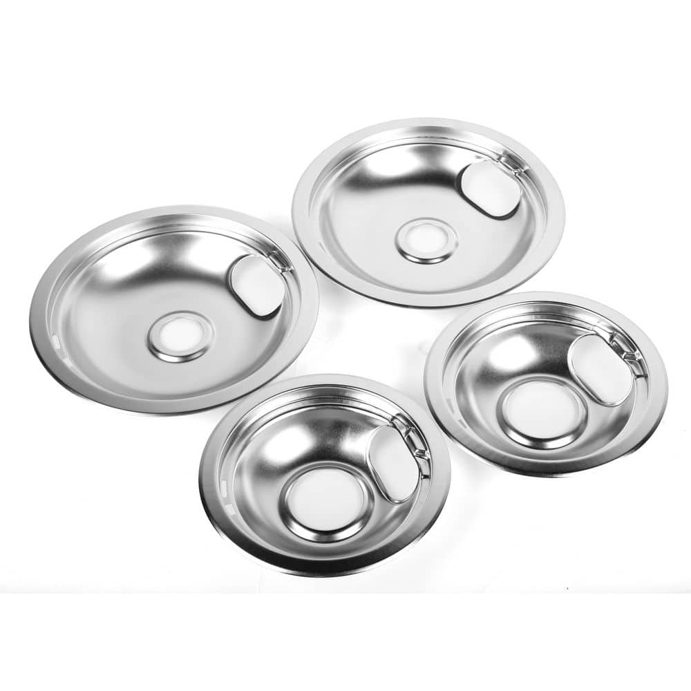 Drip Pan Set 4 piece set (OEM part number W10196406 and W10196405) price history on PriceWatchPro