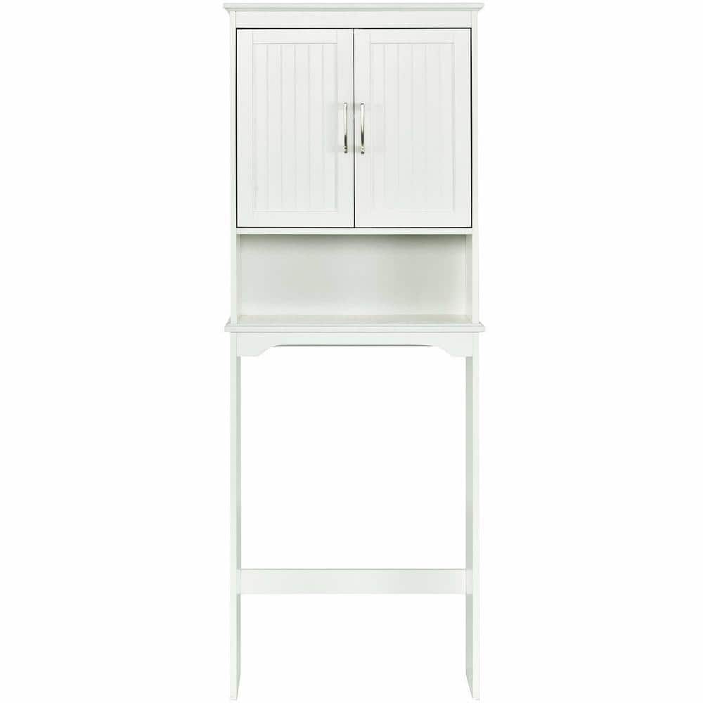 Over Toilet Bathroom Storage Cabinet, Space Saver Organizer with Soft Close Hinges, 5-Position Adjustable Interior price history on PriceWatchPro