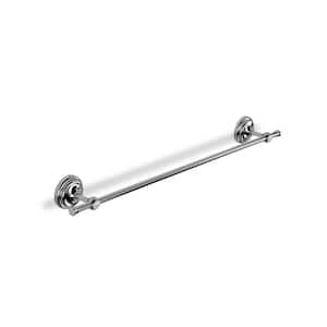 1919 Range 27.4 in. Flexi-Fix Towel Bar in Chrome