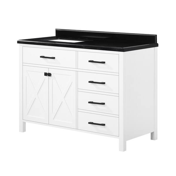 PT01 colonial party 48 ホワイト Wyndham Collection Beckett 48 in. W x 22 in. D x 35 in. H