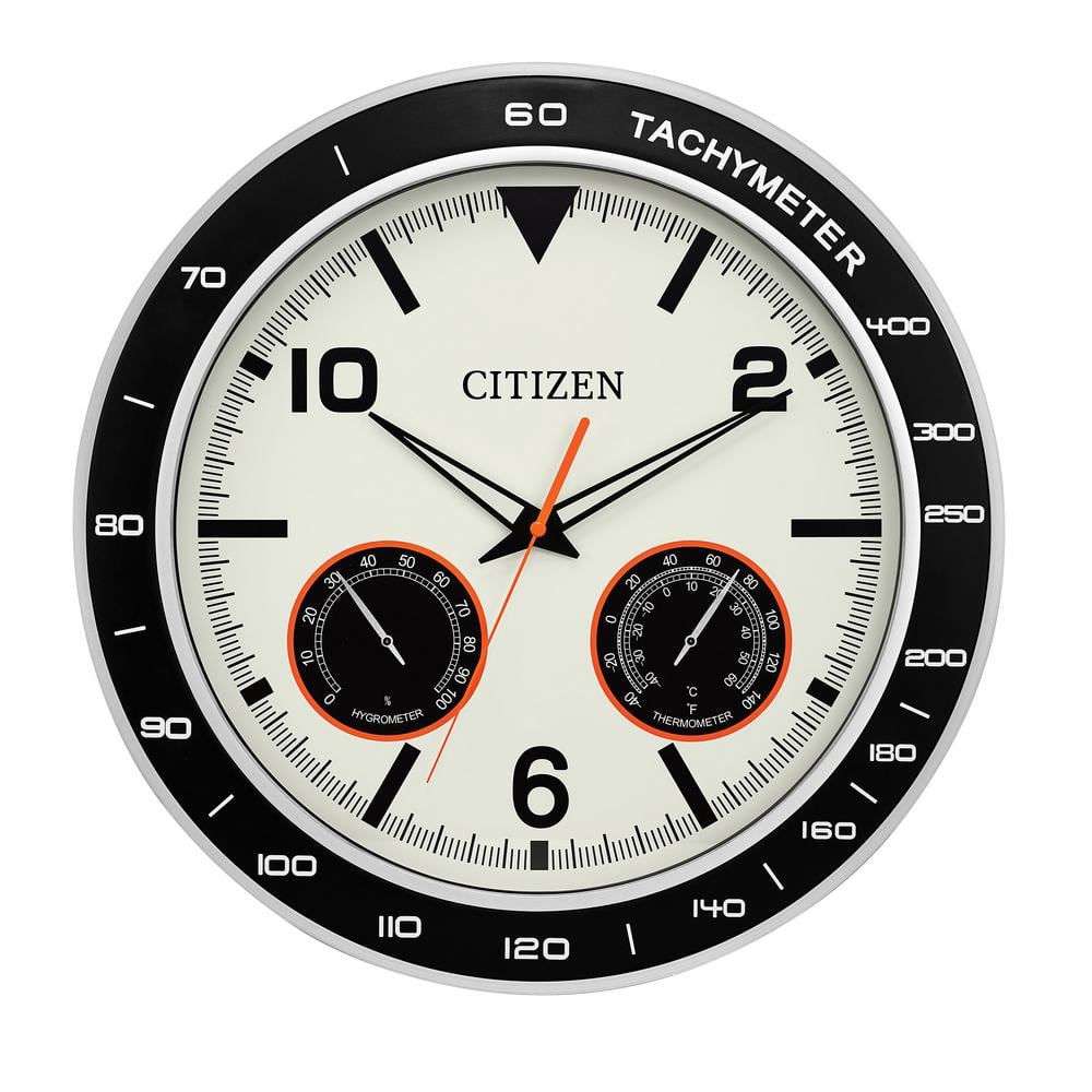 Black Citizen CC2048 Outdoor Wall Clock