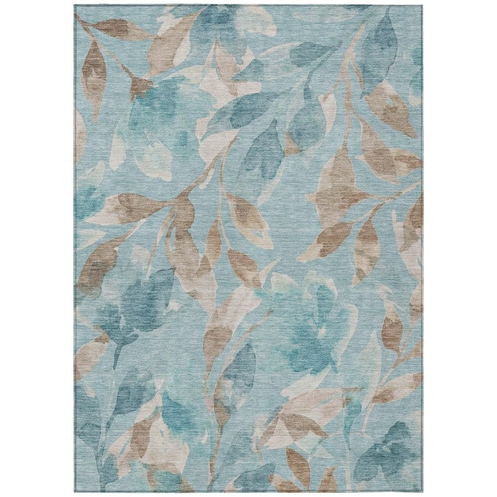 Chantille Machine Washable Indoor/Outdoor Abstract ACN2960 Spa 8 ft. x 10 ft. Area Rug price history on PriceWatchPro