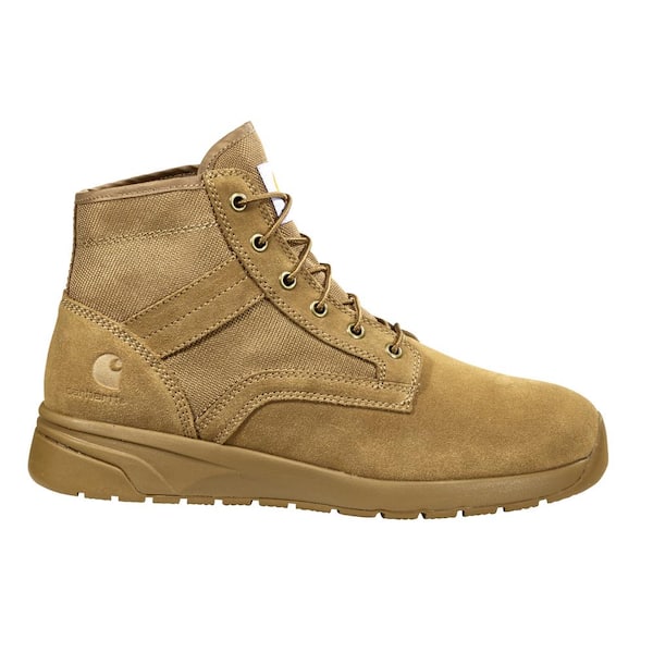 Carhartt Men's Force 5 in. Lightweight Soft Toe Coyote Sneaker Boot (13M)