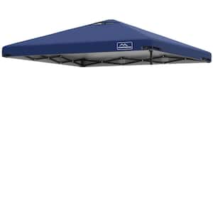 10 ft. x 10 ft. Navy Blue Pop Up Canopy Tent Top Replacement Cover Roof with Air Vent