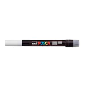 PCF-350 Brush Tip Paint Marker, White