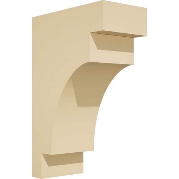 Ekena Millwork Mediterranean 4 in. x 12 in. x 8 in. Polyurethane Corbel
