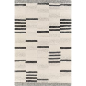 Etereo Taupe Distressed 6 ft. x 9 ft. Indoor Area Rug