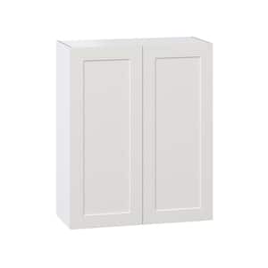33 in. W X 40 in. H X 14 in. D Littleton Painted Light Gray Recessed Assembled Wall Kitchen Cabinet