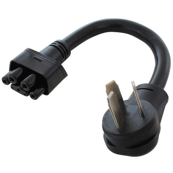AC WORKS 32 Amp Gen 2 EV Charging NEMA 10-50 Adapter For Gen. II Tesla Mobile Connector