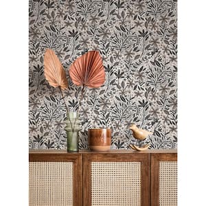 Cat Coquillette Porcelain Garden Multicolor Vinyl Peel and Stick Matte Wallpaper 30.75 sq. ft.