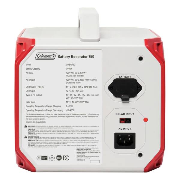 Coleman 18 volt online charger