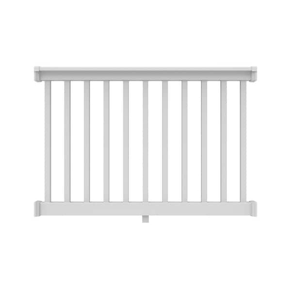 Finyl Line 5 ft. x 42 in. H T-Top Level Rail Kit in White