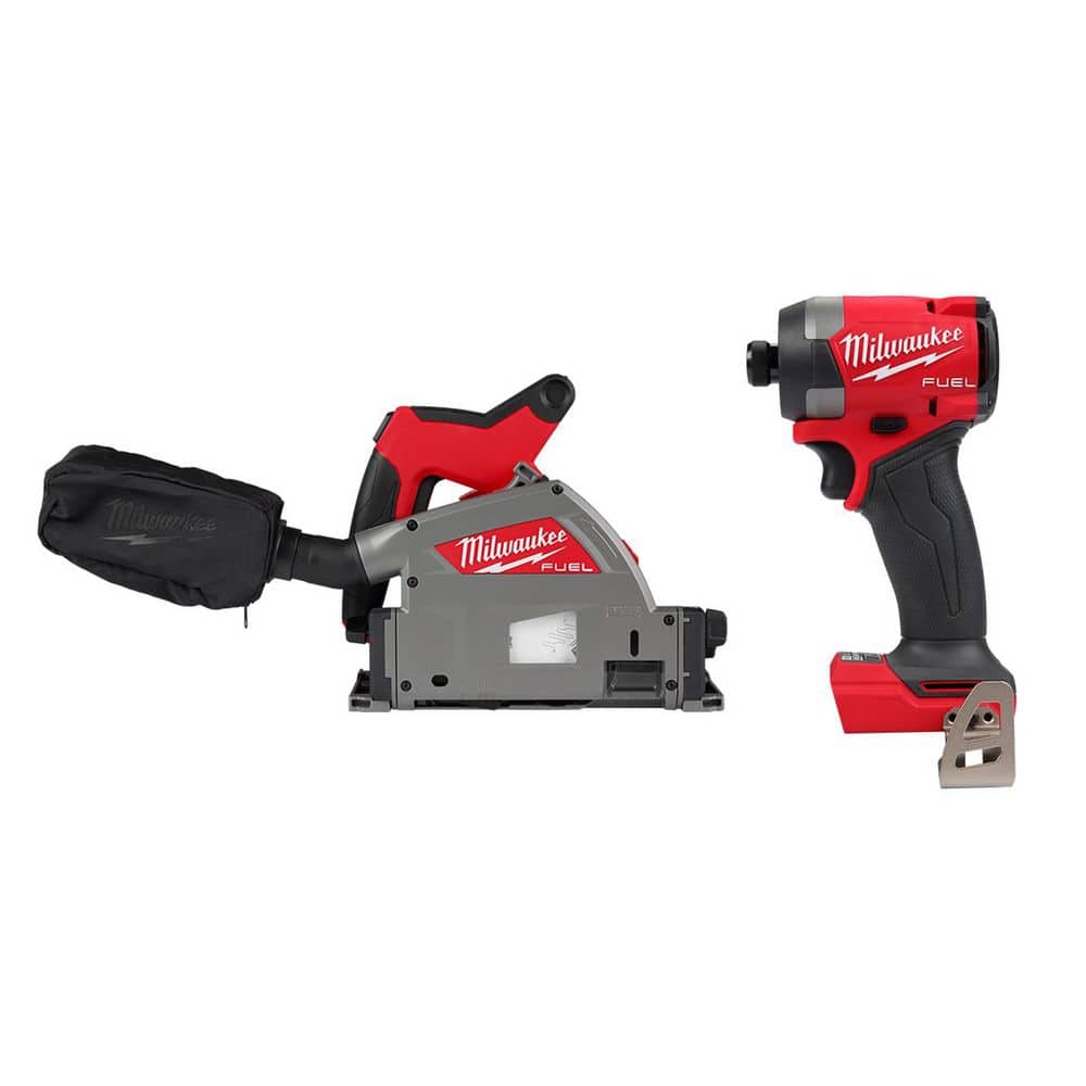 M18 FUEL 18V Lithium-Ion Cordless Brushless 6-1/2 in. Plunge Cut Track Saw w/ Impact Driver price history on PriceWatchPro