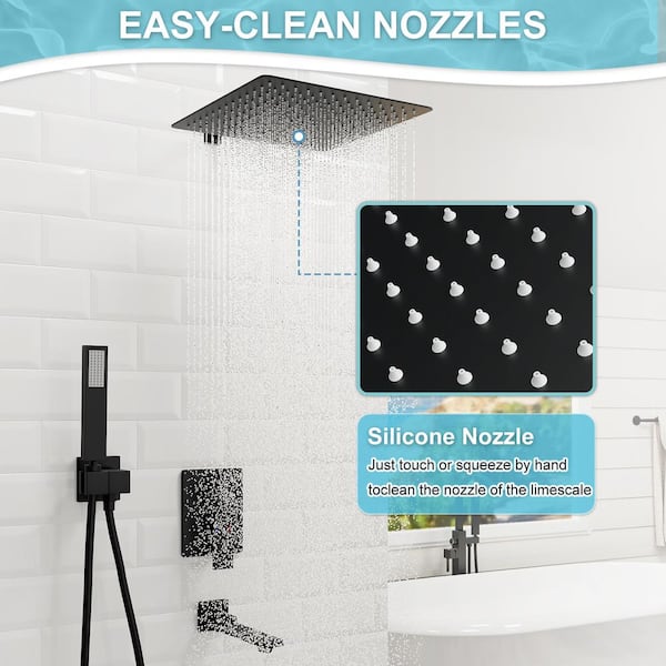 GIVING TREE Single-Handle 3-Spray Hand Shower Tub and Shower