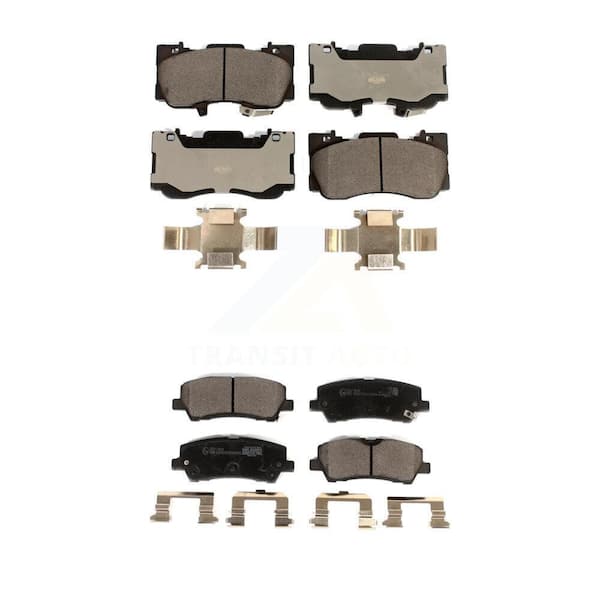 TEC Front Rear Ceramic Brake Pads Kit for ford Mustang KTC-100591