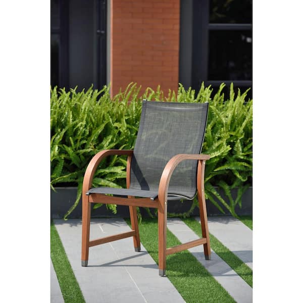 Richards Rectangular 9-Piece Eucalyptus Extendable Patio Dining Set