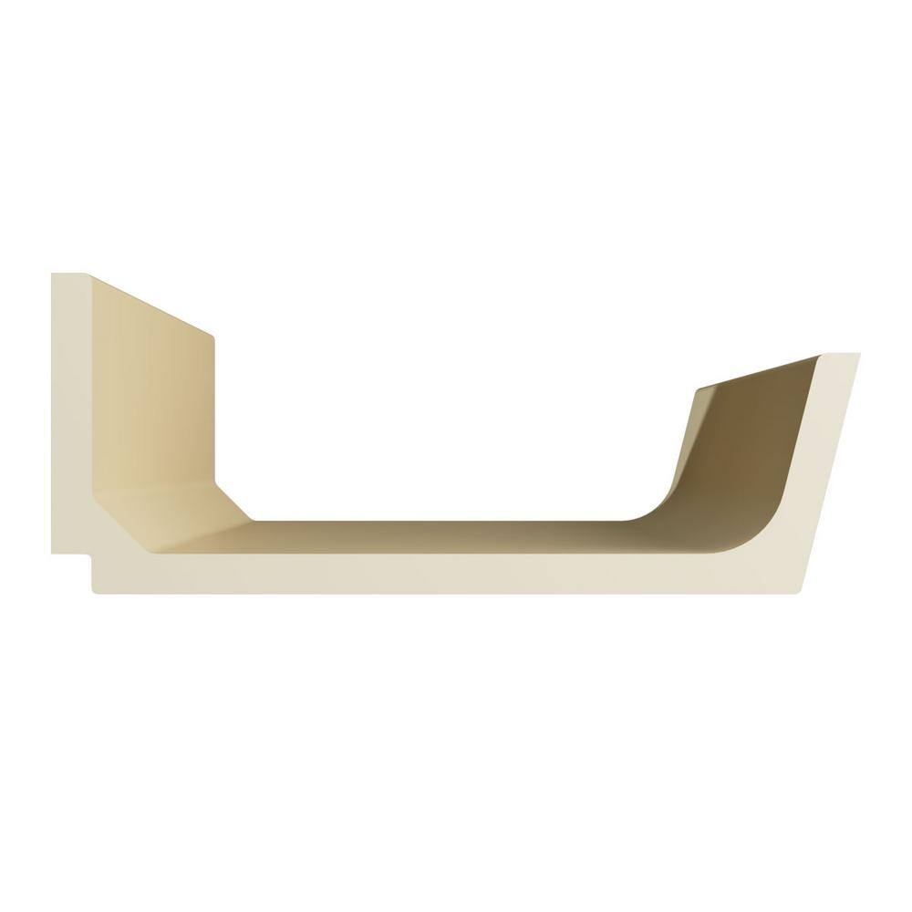 Josie 94.5" Unfinished Polyurethane Crown Moulding