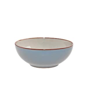 Heritage Terrace Stoneware 27.72 oz. Light Blue Cereal Bowl