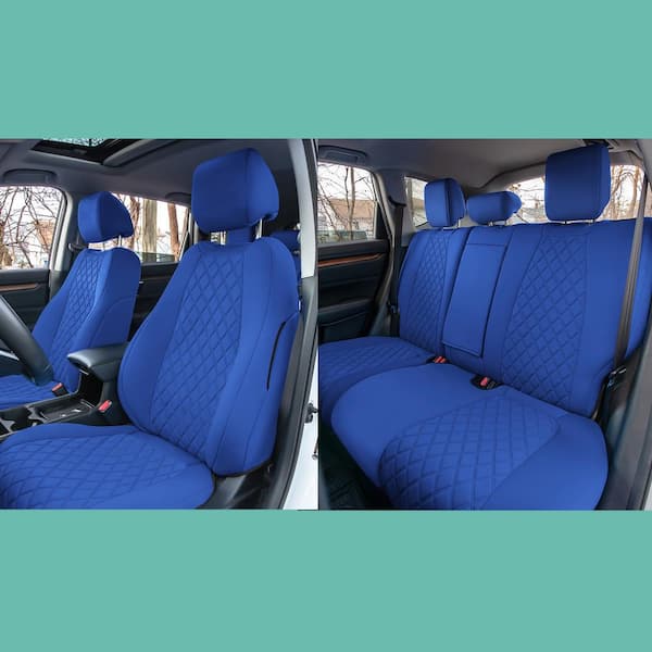 FH Group Neoprene Custom Fit Full Set Seat Covers for 2017-2022 Honda CR-V  LX EX and EX-L DMCM5014SDBL-FL - The Home Depot