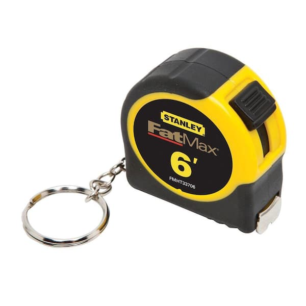 Stanley Products FatMax Keychain Tape Measure, 6' x 1/2