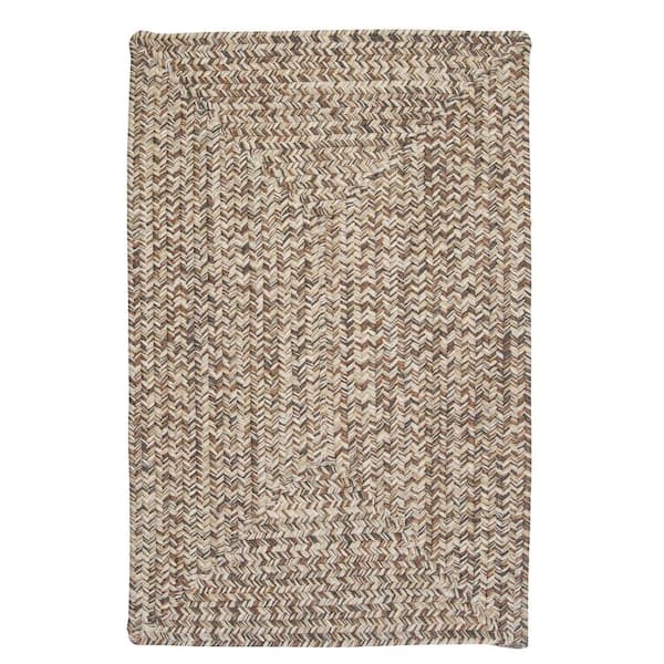 Home Decorators Collection Wesley Storm Gray 5 ft. x 8 ft. Tweed Indoor/Outdoor Area Rug