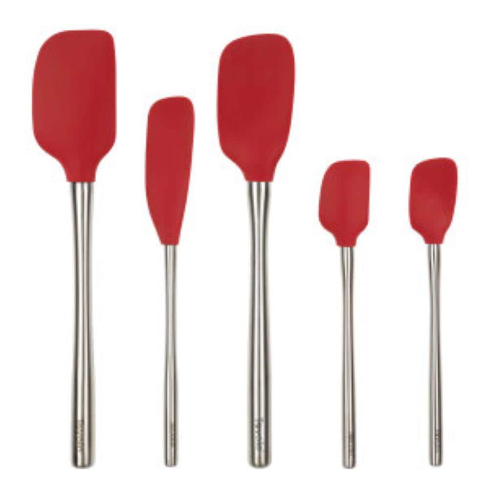 Flex-Core Spatula Stainless Steel Handled Set (Set of 5)