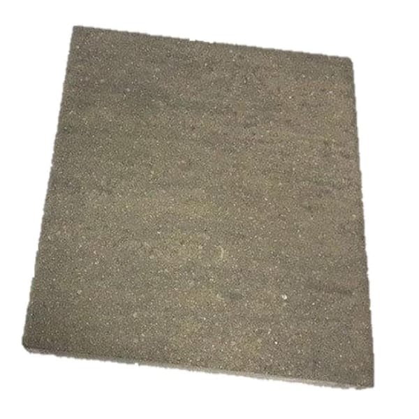 Oldcastle 15.75 in. x 15.75 in. x 1.75 in. Gray Charcoal Concrete Step Stone