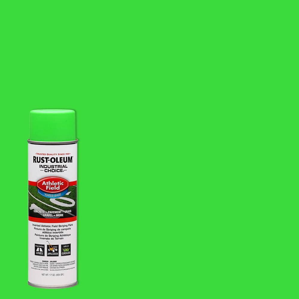 Aervoe Z1416 11 oz. Fluorescent Green Zynolyte Spray Paint - Aerosol