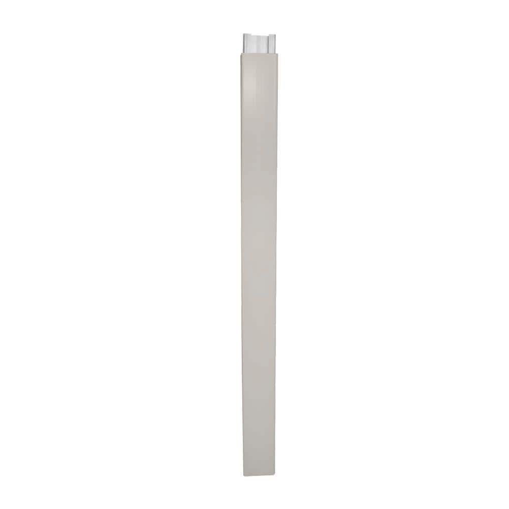 5 in. x 5 in. x 9 ft. Tan Vinyl Fence Gate Blank Post price history on PriceWatchPro