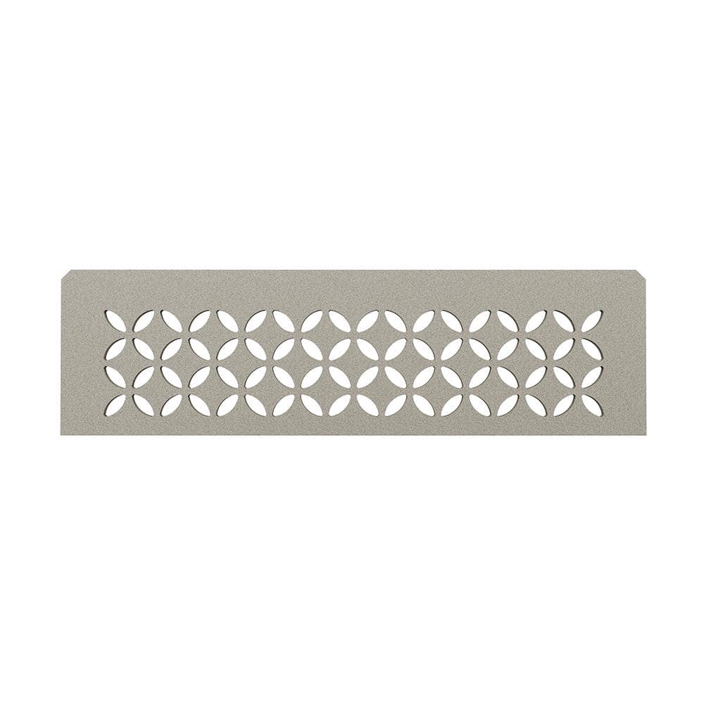 Shelf-N Stone Grey Coated Aluminum Floral Niche Shelf price history on PriceWatchPro