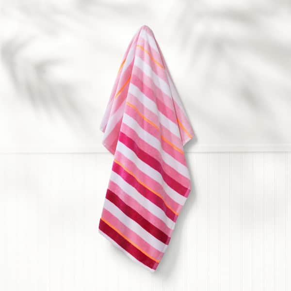 Matala Pop Pink Cotton Single Beach Towel
