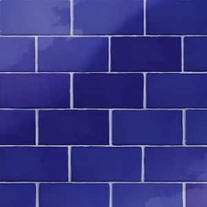 Viva Azul 3 in. x 6 in. Ceramic Wall Tile (4.16 sq. ft./Case)