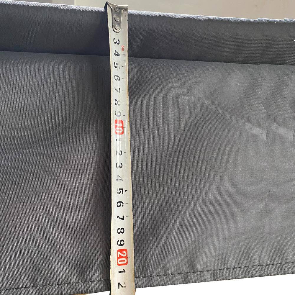 Gray Polyester Replacement Canopy for 10x10 FT Pergola