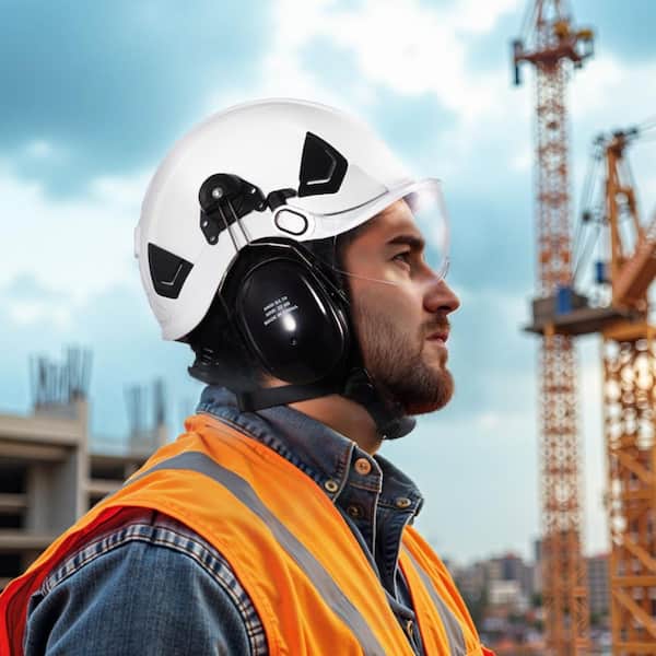SKYSHALO Industrial Safety Helmet ANSI/ISEA Z 89.1 Approved ABS