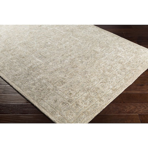Shelby SBY-1004 5 ft. x 7 ft. Green Handmade Area Rug