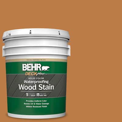 5 gal. #SC-140 Bright Tamra Solid Color Waterproofing Exterior Wood Stain