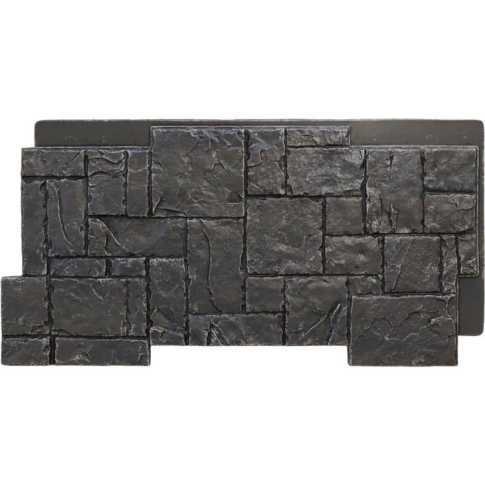 Ekena Millwork Castle Rock 49 in. x 1 1/4 in. Dark River Stacked