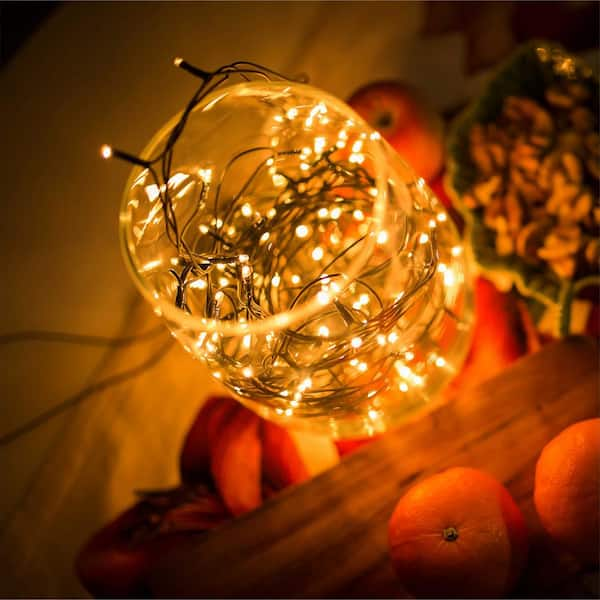 bhclight 66ft 200 LED Fairy Lights Plug in, Waterproof String Lights Outdoor 8 Modes Copper Wire Lights Bedroom Decor, Twinkle Lights for Girl's Room