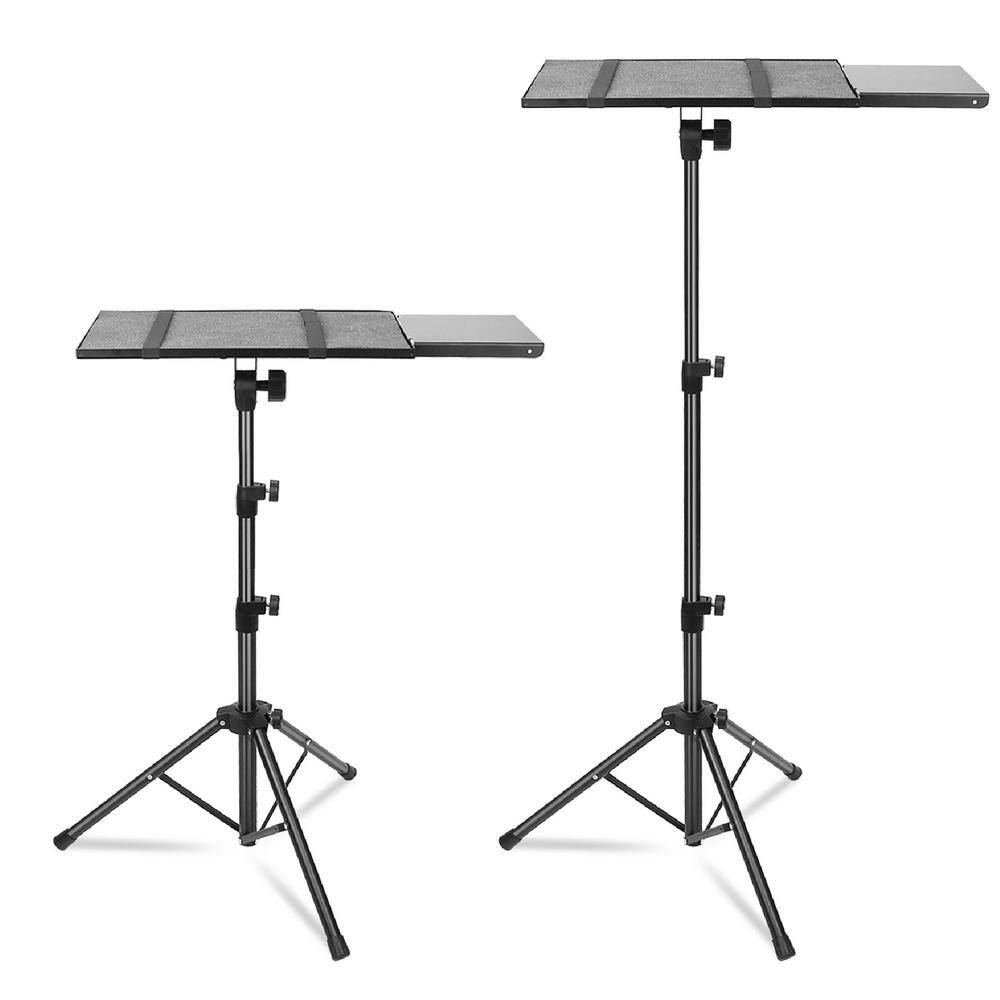 Etokfoks Projector Tripod Stand Folding Laptop Stand with Height Tilt