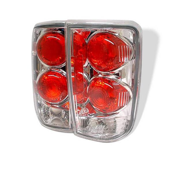 Chevy Blazer 95-05 / GMC Jimmy 95-05 / Oldsmobile Bravada 96-01 Euro Style  Tail Lights - Chrome