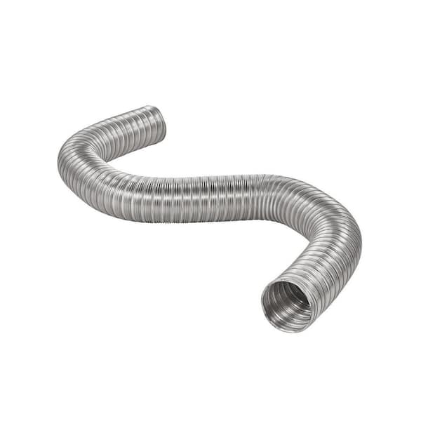 Master Flow 4 in. x 96 in. Aluminum Flex Pipe AF4X96 - The Home Depot