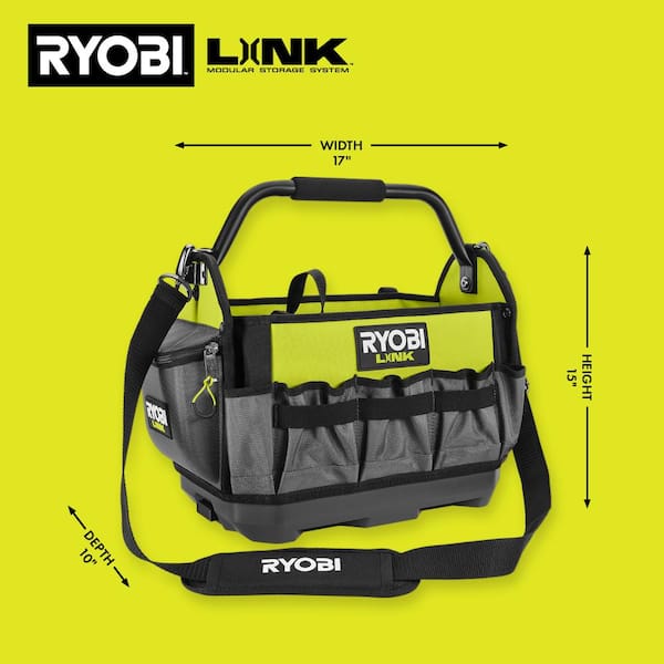 Reviews for RYOBI LINK 17 in. Open Tool Tote | Pg 1 - The Home Depot