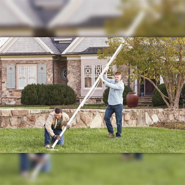 EZPole Classic 21 ft. Sectional Flagpole Kit with Rope EZC21 - The