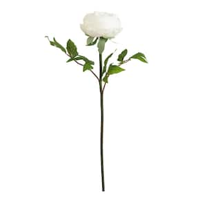 20 in. Artificial Peony Flower Stems, (Set of 3)