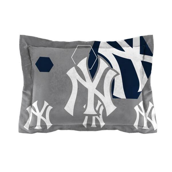 MLB New York Yankees Hexagon Comforter Set - Full/Queen
