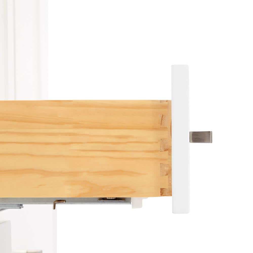 Cambridge 60" White Double Freestanding Vanity Cabinet