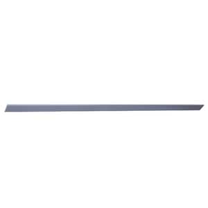 Lancaster Series 96-in W x 0.75-in D x 4.25-in H Cabinet Crown Molding in Gray