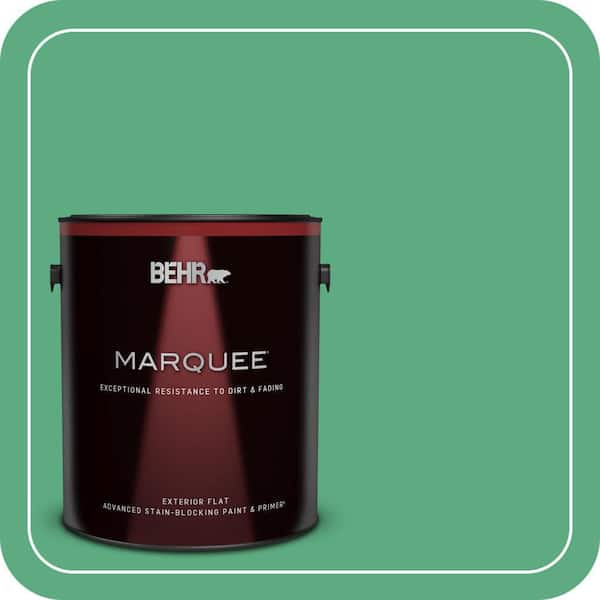 BEHR MARQUEE 1 gal. #T14-4 Edgewater Flat Exterior Paint & Primer
