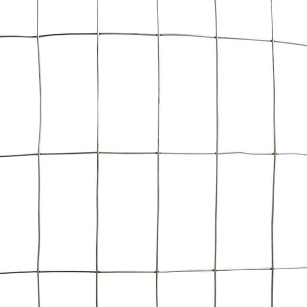 x 100 ft Everbilt Welded Wire Fencing 5 ft 14-Gauge Galvanized Steel 