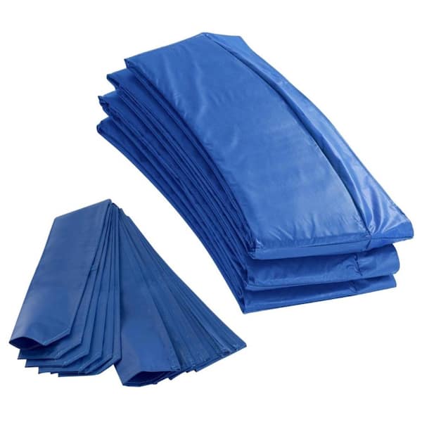Upper Bounce Machrus Upper Bounce Trampoline Appearance Replacement Set, 10 ft. Round Safety Pad with 8 pole Sleeve Protectors
